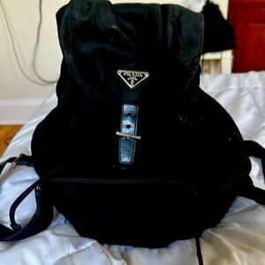 I am selling my Prada backpack. Great condition! Retail over $500